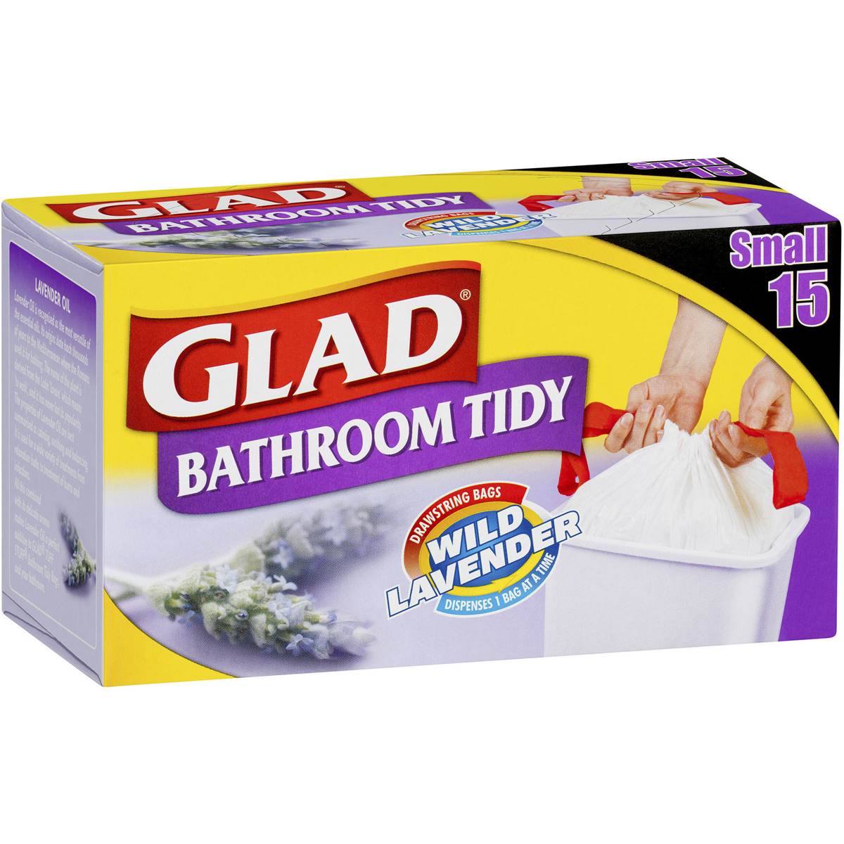 Glad Bathroom Tidy Bags Small 15pk