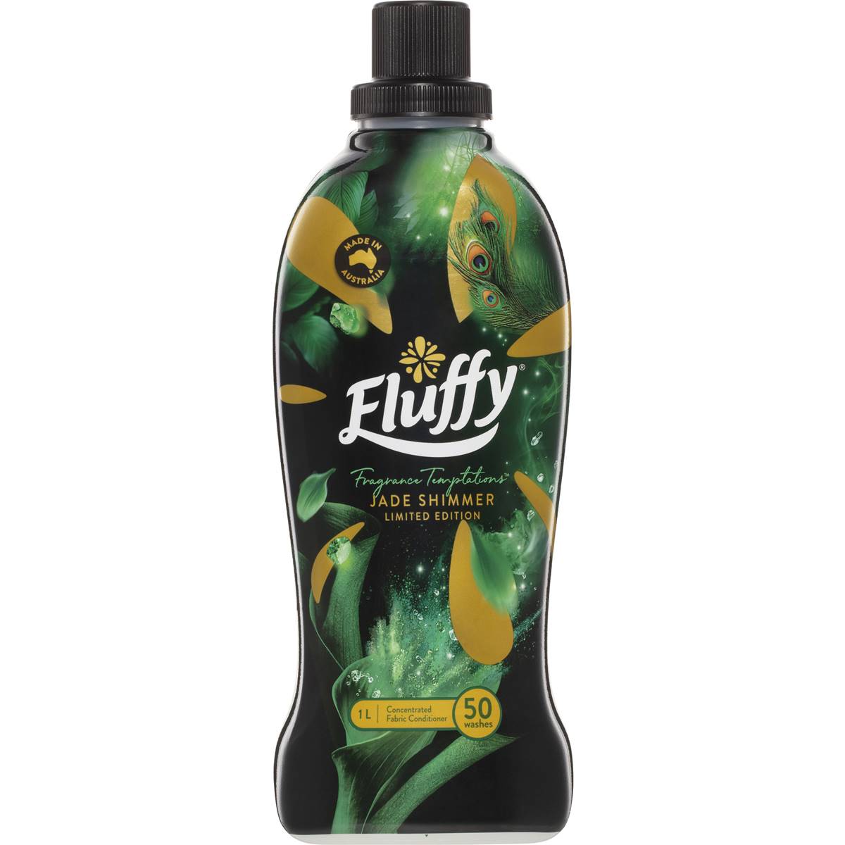 Fluffy Fabric Conditioner Limited Edition Jade Shimmer 1L