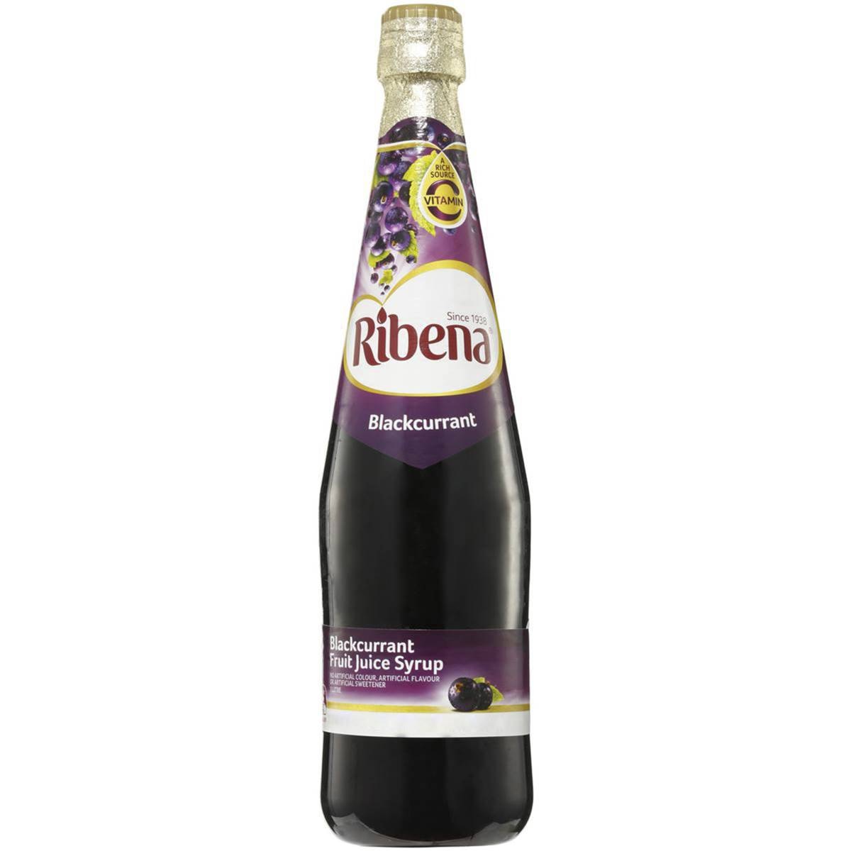 Ribena Blackcurrant Fruit Juice Syrup 1L
