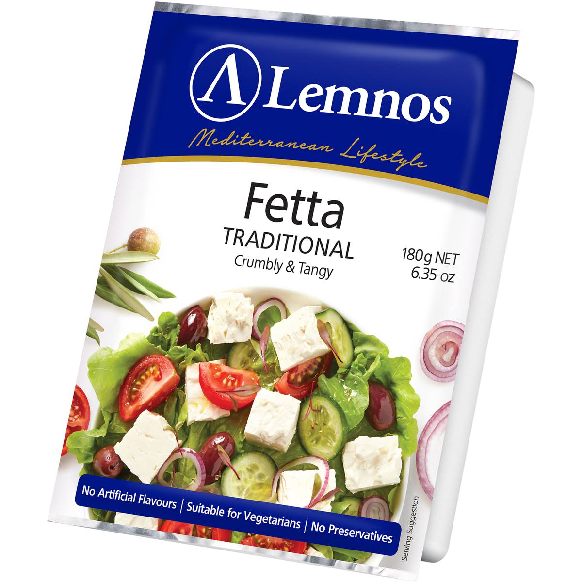 Lemnos Fetta Cheese 180g