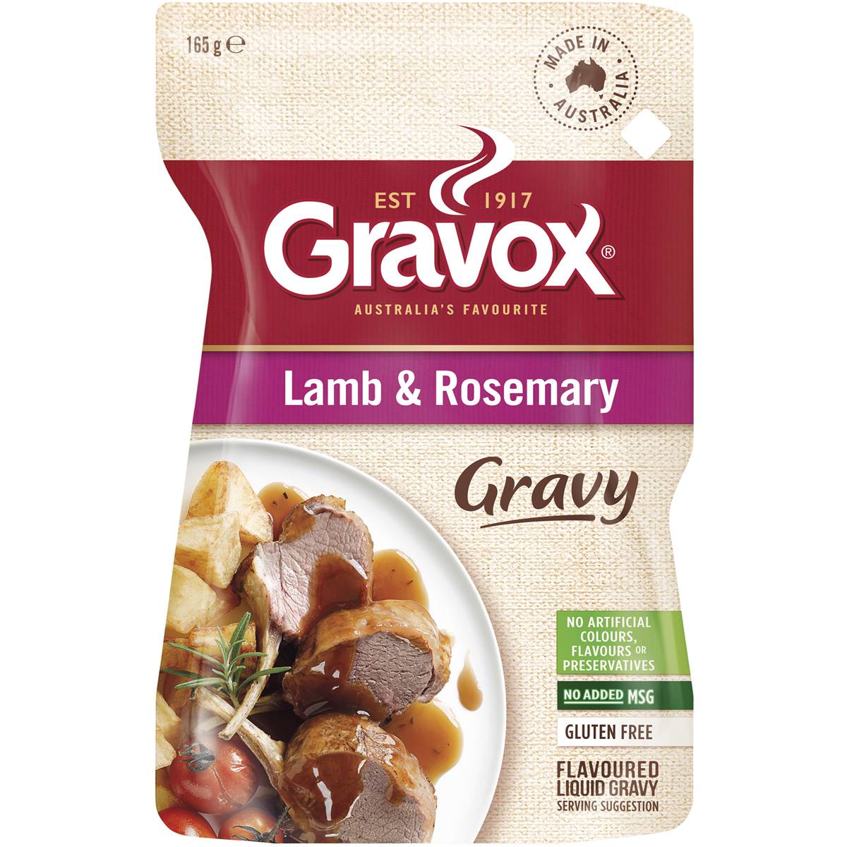 Gravox Gravy Lamb & Rosemary 165g