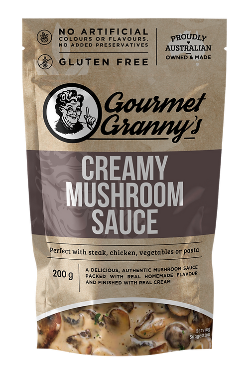 Gourmet Grannys Creamy Mushroom Sauce 200g