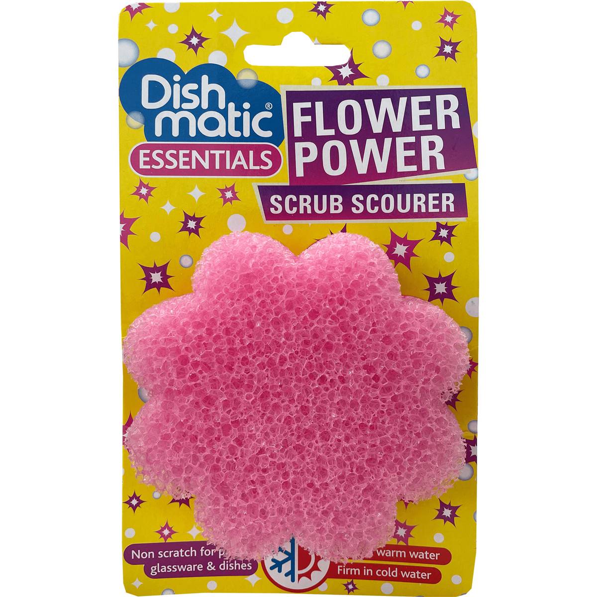 Dishmatic Scrub Scourer Flower Power