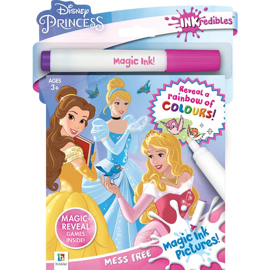 INKcredibles Disney Princess Magic Ink Book