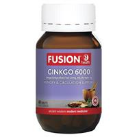 Fusion Ginkgo 6000mg  60 Tablets