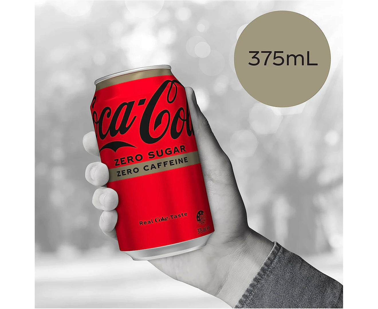 Coca Cola Cans No Sugar Caffeine Free 375ml 10pk