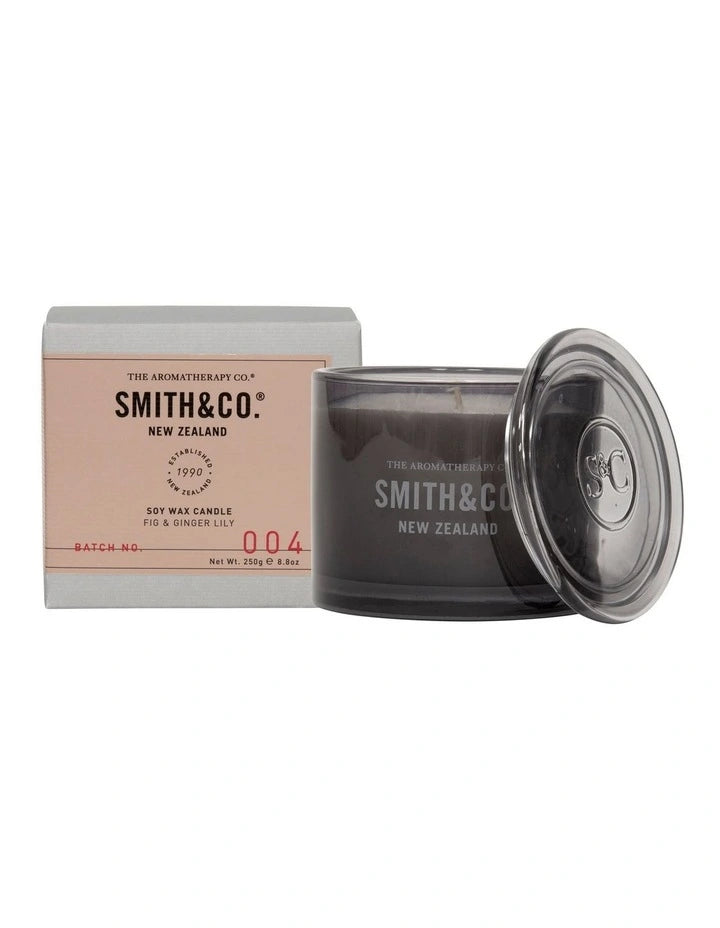 Smith & Co Candle 260g Fig & Ginger Lily