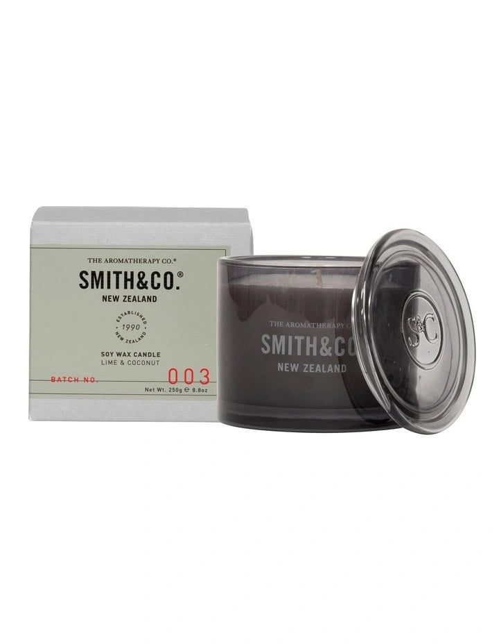 Smith & Co Candle 260g Lime & Coconut