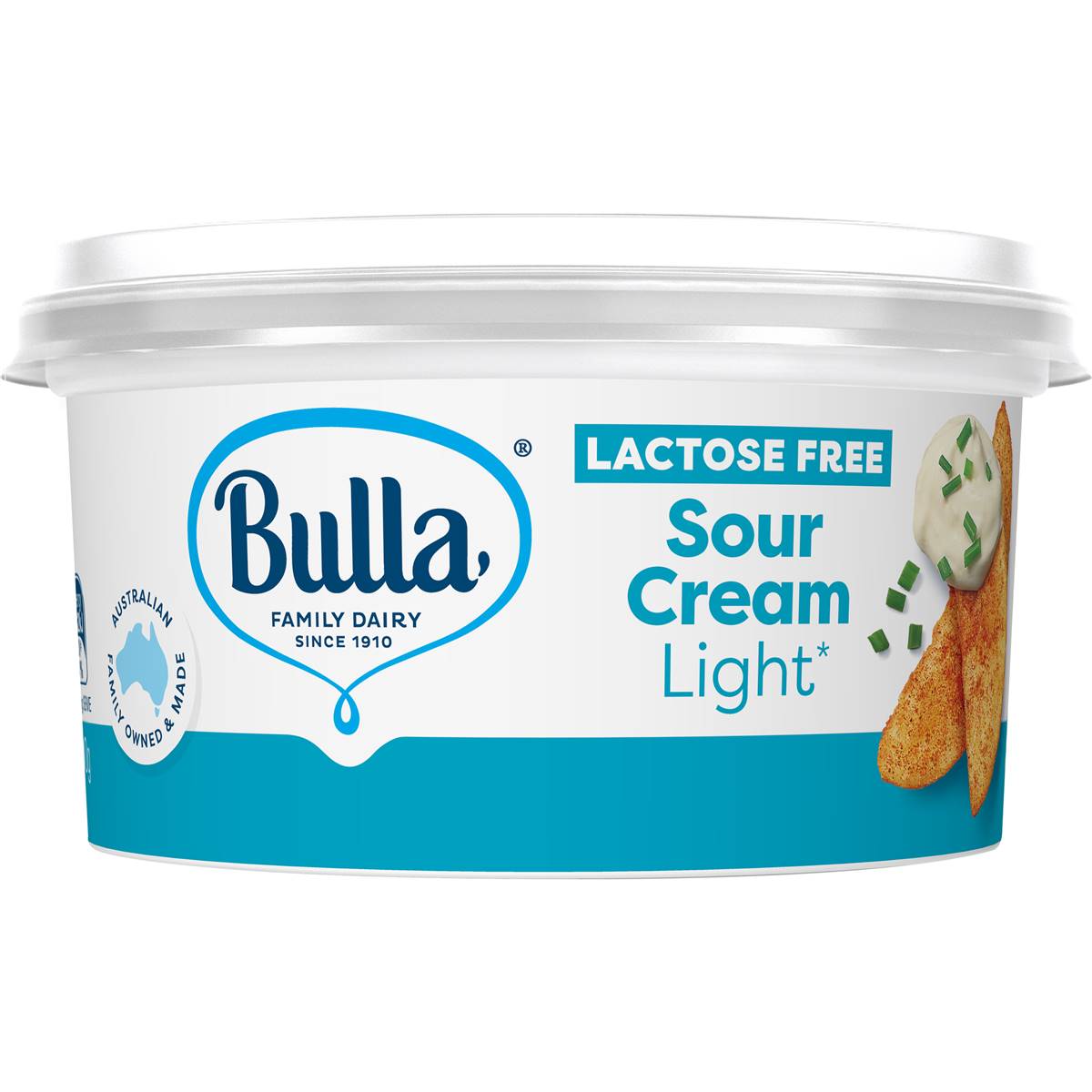Bulla Sour Cream Light Lactose Free 200g