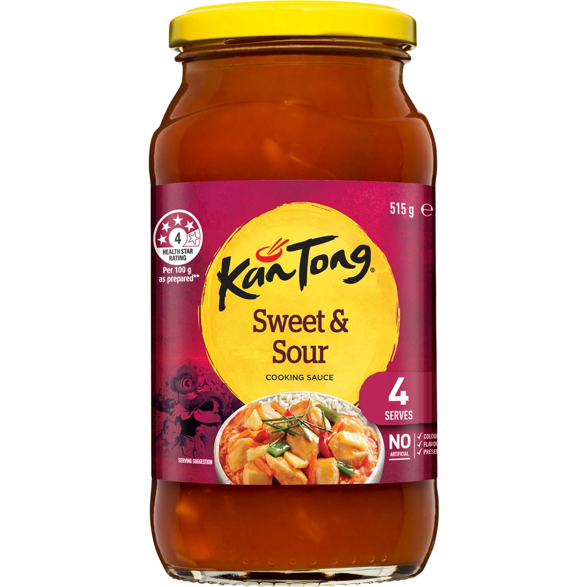 KanTong Sauce Sweet & Sour 515g