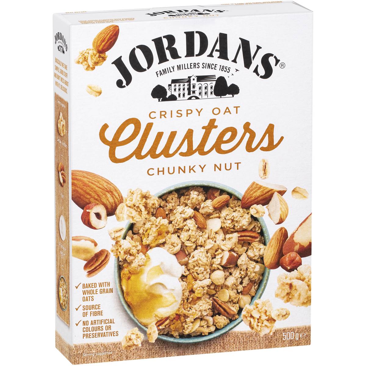 Jordans Crunchy Oat Clusters Chunky Nut 500g