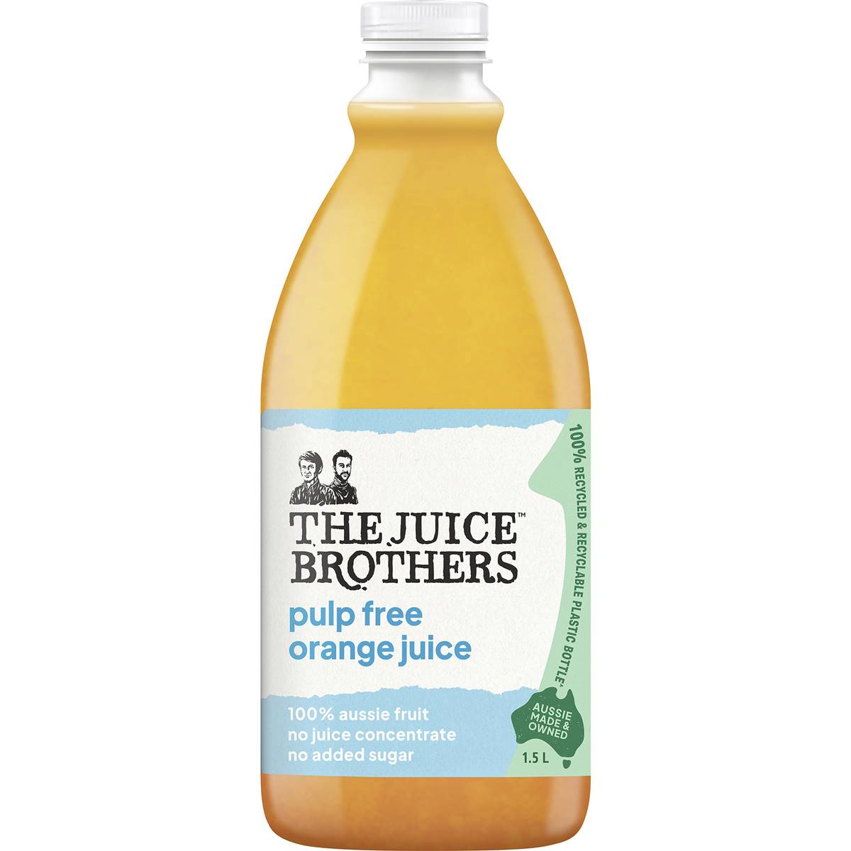 The Juice Brothers Orange Juice Pulp-free 1.5L