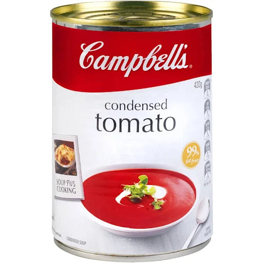 Campbells Condensed Soup Tomato 420g