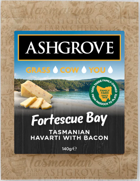 Ashgrove  Havarti with Bacon 140g