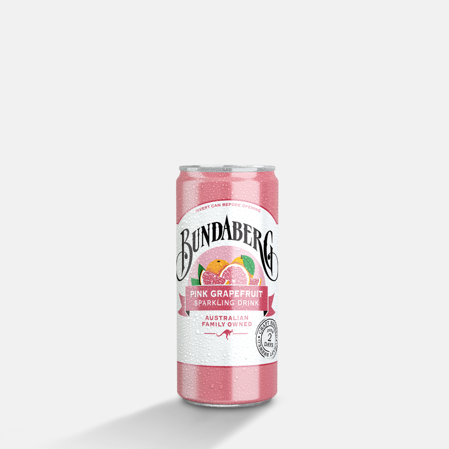 Bundaberg Mini Cans Pink Grapefruit 200ml 6pk