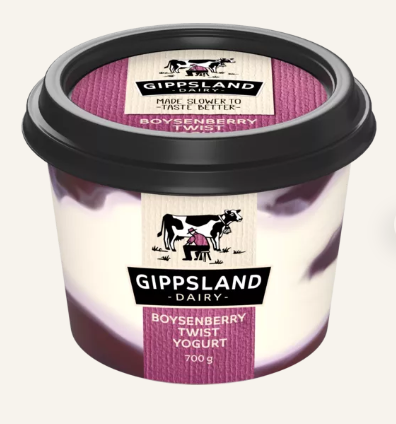 Gippsland Yoghurt Boysenberry 700g