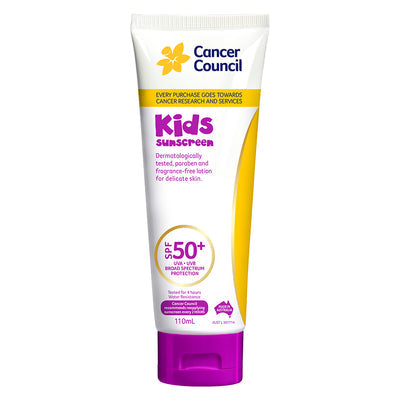Cancer Council Kids Sunscreen 50+ 110ml