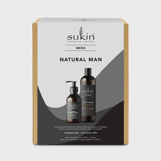 Sukin Natural Man Gift Pack