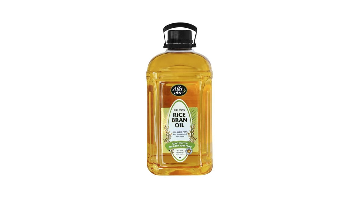 Alfa One Rice Bran Oil 3L