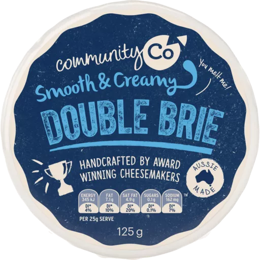 Community Co Double Brie 125g