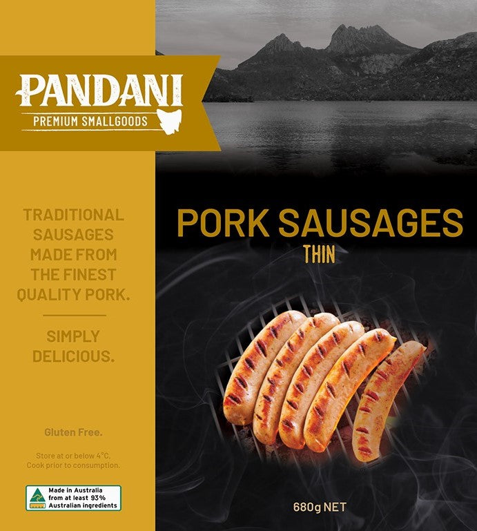Pandani Pork Sausage Meat Gluten Free 1kg