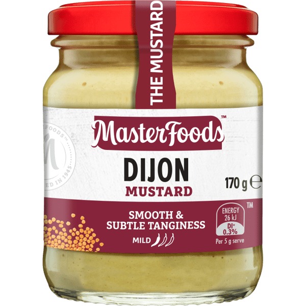Masterfoods Mustard Dijon 175g