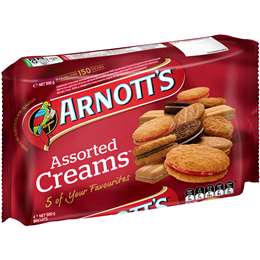 Arnotts Assorted Creams 500g