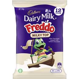 Cadbury Sharepack Milkytop Freddo 12pk 144g