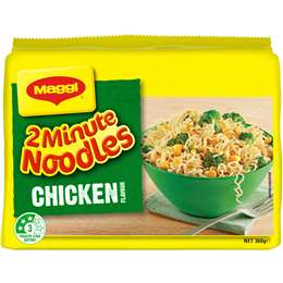 Maggi 2 Minute Noodles Chicken 5pk 360gm