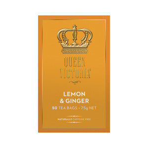 Queen Victoria Tea Bags Lemon & Ginger 10pk