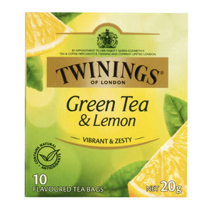 Twinings Tea Bag Green & Lemon 10pk 20g