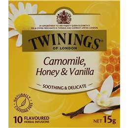 Twinings Teabags Camomile Honey & Vanilla 10pk 15g
