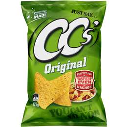 CCs Original Corn Chips 175g