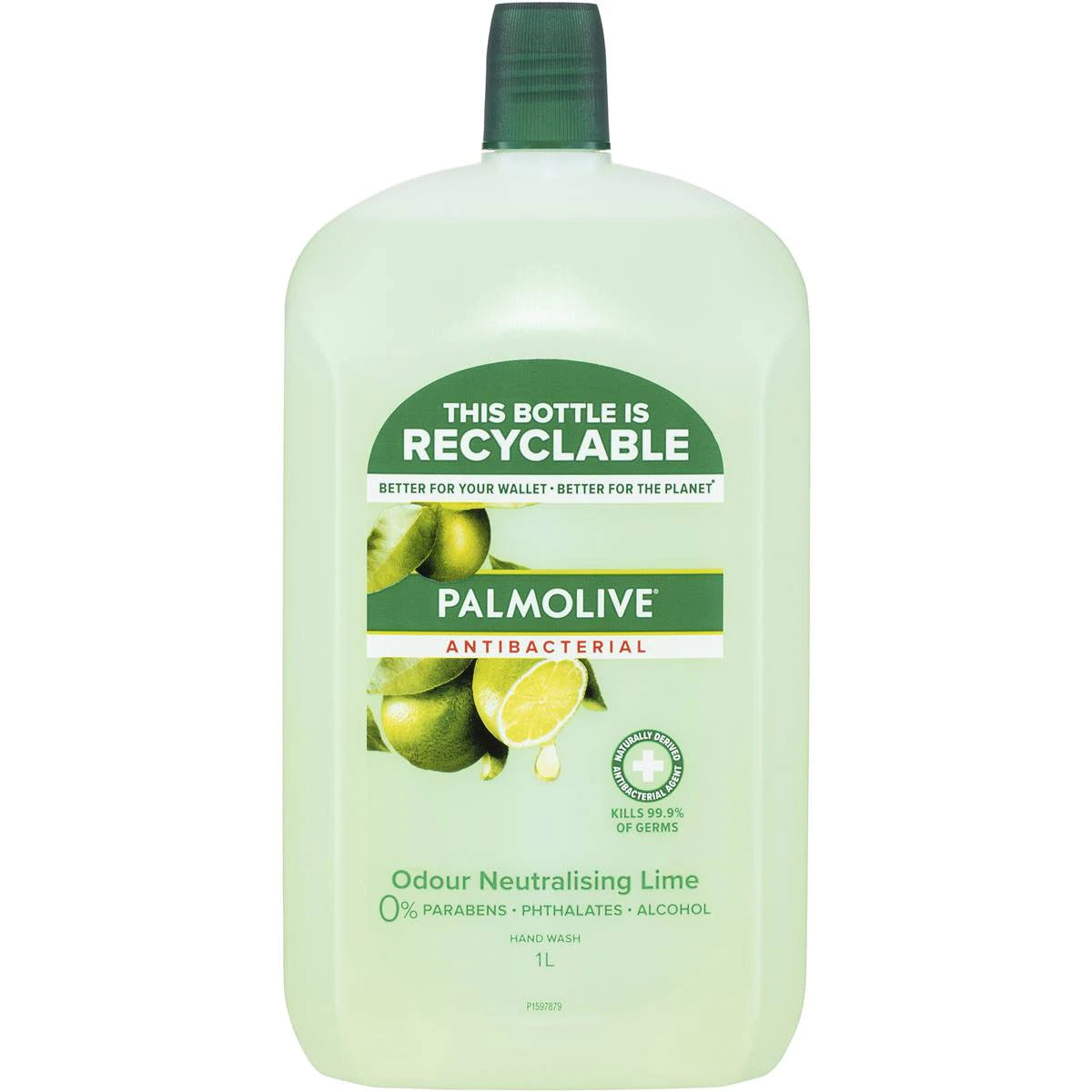 Palmolive Antibacterial Hand Wash Refill Lime 1L