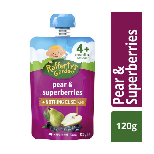 Raffertys Pear & Superberry 120g