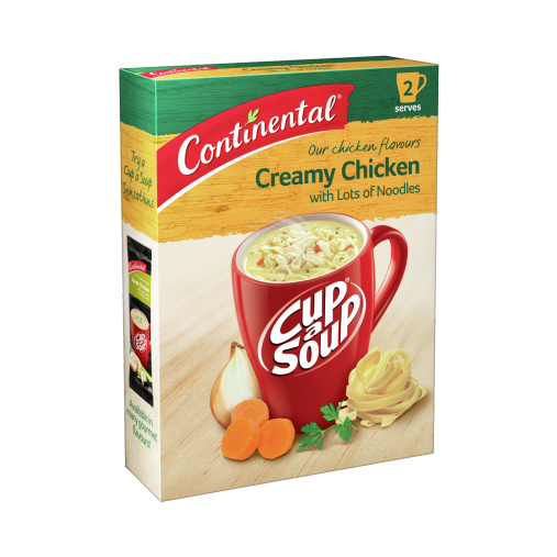 Continental Cup A Soup Creamy Chicken Lots of Noodles