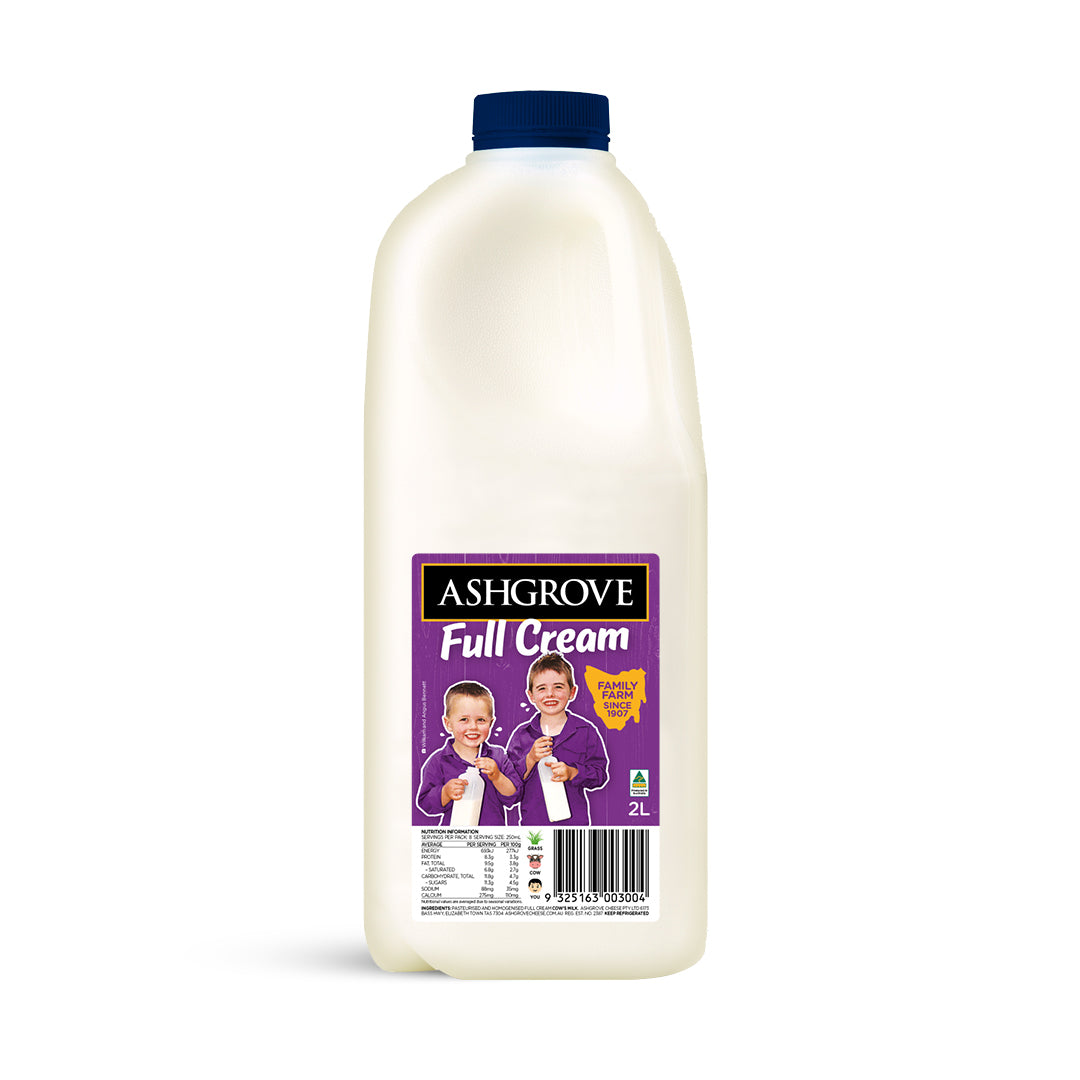 Ashgrove Milk Full Cream 2L