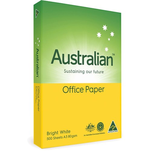 Australian Office Copy White Paper A3 80gsm