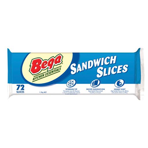 Bega Sandwich Cheese Slices 1.5kg