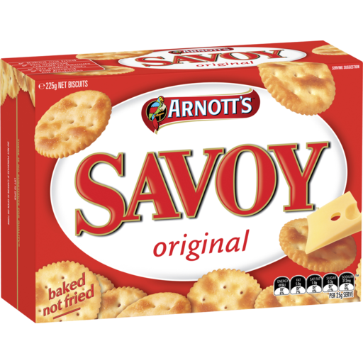 Arnotts Savoy Biscuit Original 225g