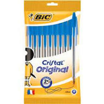 Bic Cristal Original Pen Blue 10pk