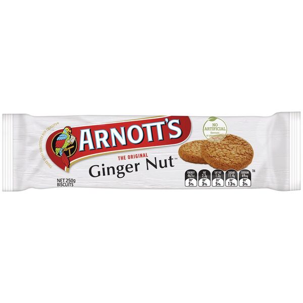 Arnotts Gingernut Biscuits 250g