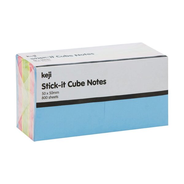Keji Stick-It Cube Notes 800sheets