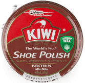 Kiwi Shoe Polish Brown 45ml
