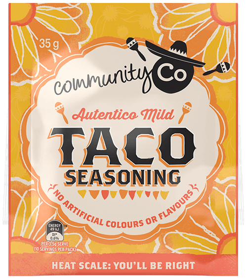 Community Co Taco Seasoning Mild 35g