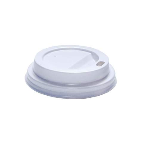 Campus&Co. Disposable Coffee Cup White Lid 50pk