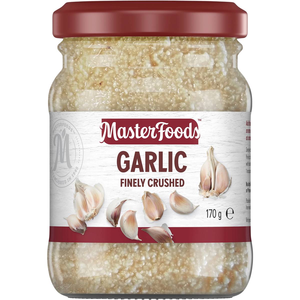 Masterfoods Garlic Fresh Crushed 170g