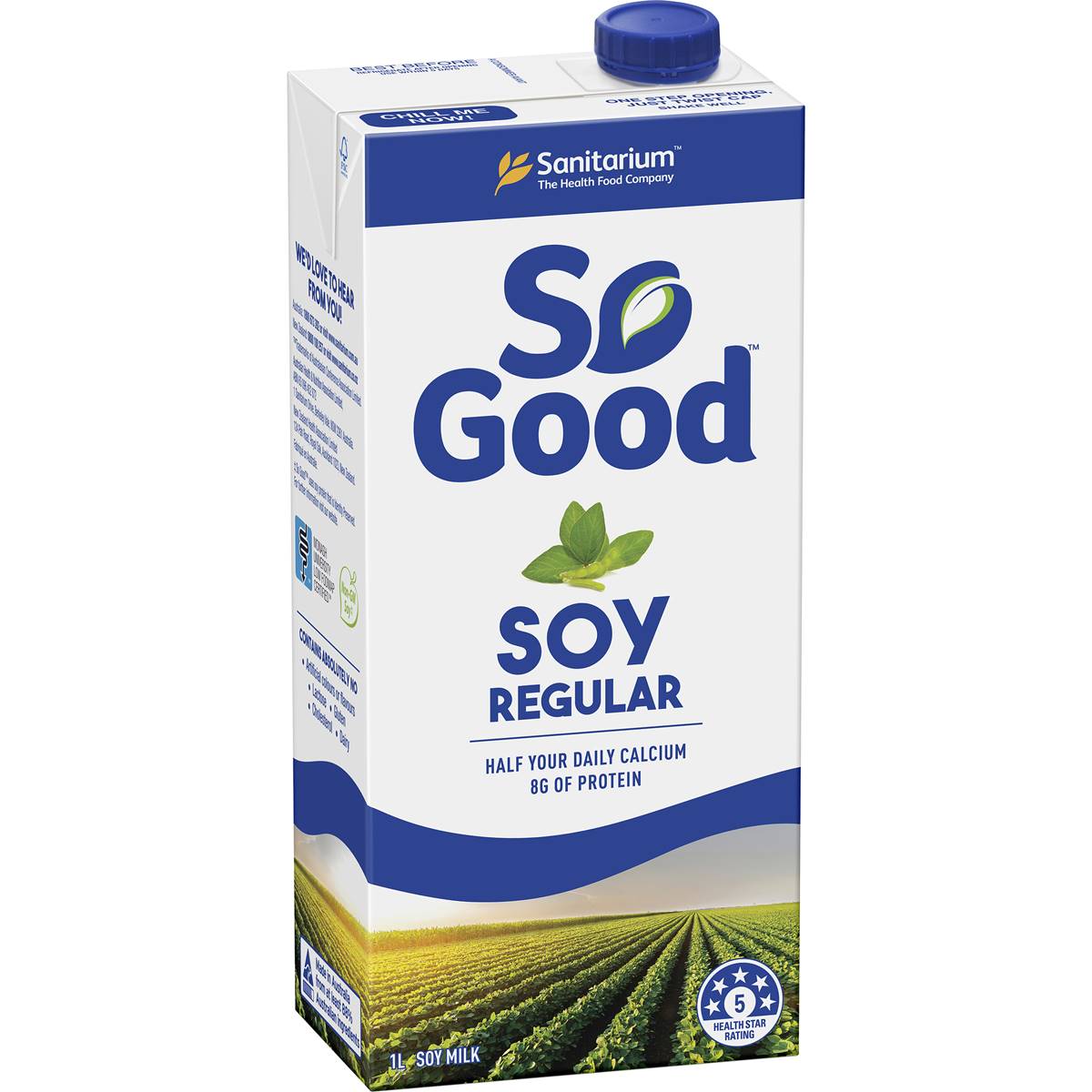 Sanitarium So Good Soy Milk Regular 1L