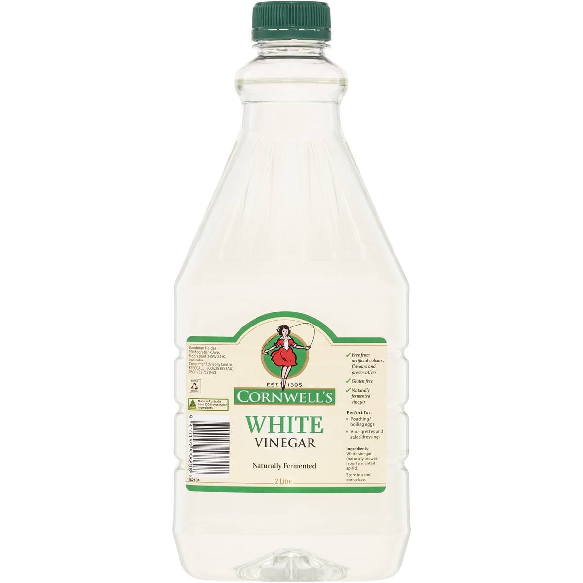 Cornwells White Vinegar 2L