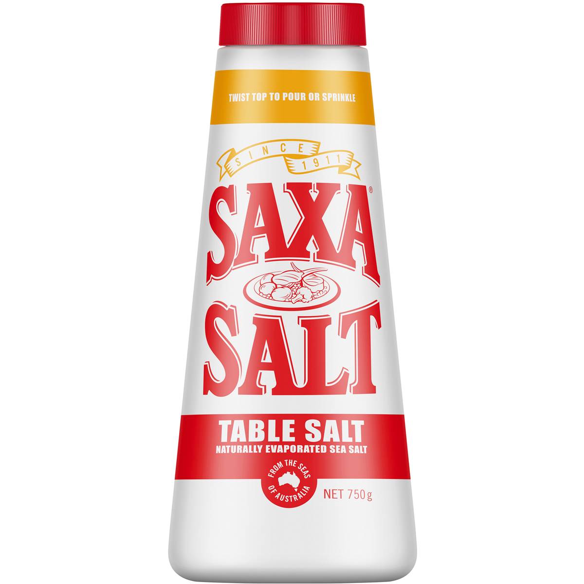 Saxa Table Salt 750g